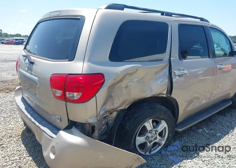 2008 Toyota Sequoia Limited 5.7L V8 z USA, uszkodzony, nr VIN 5TDBY68A58S011862